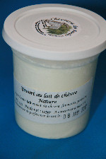 Chèvrerie des saules, Yaourt au lait entier de chèvre nature (12,5cℓ); 1,16 € Chèvrerie des saules, Yaourt au lait entier de chèvre nature (12,5cℓ); 1,16 €