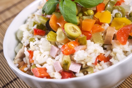 Salade de riz  (pc)