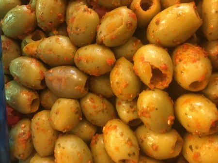 Olives piquantes  (kg)