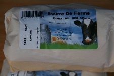 Vanériau, Beurre doux au lait cru (500gr); 4,39 € Vanériau, Beurre doux au lait cru (500gr); 4,39 €